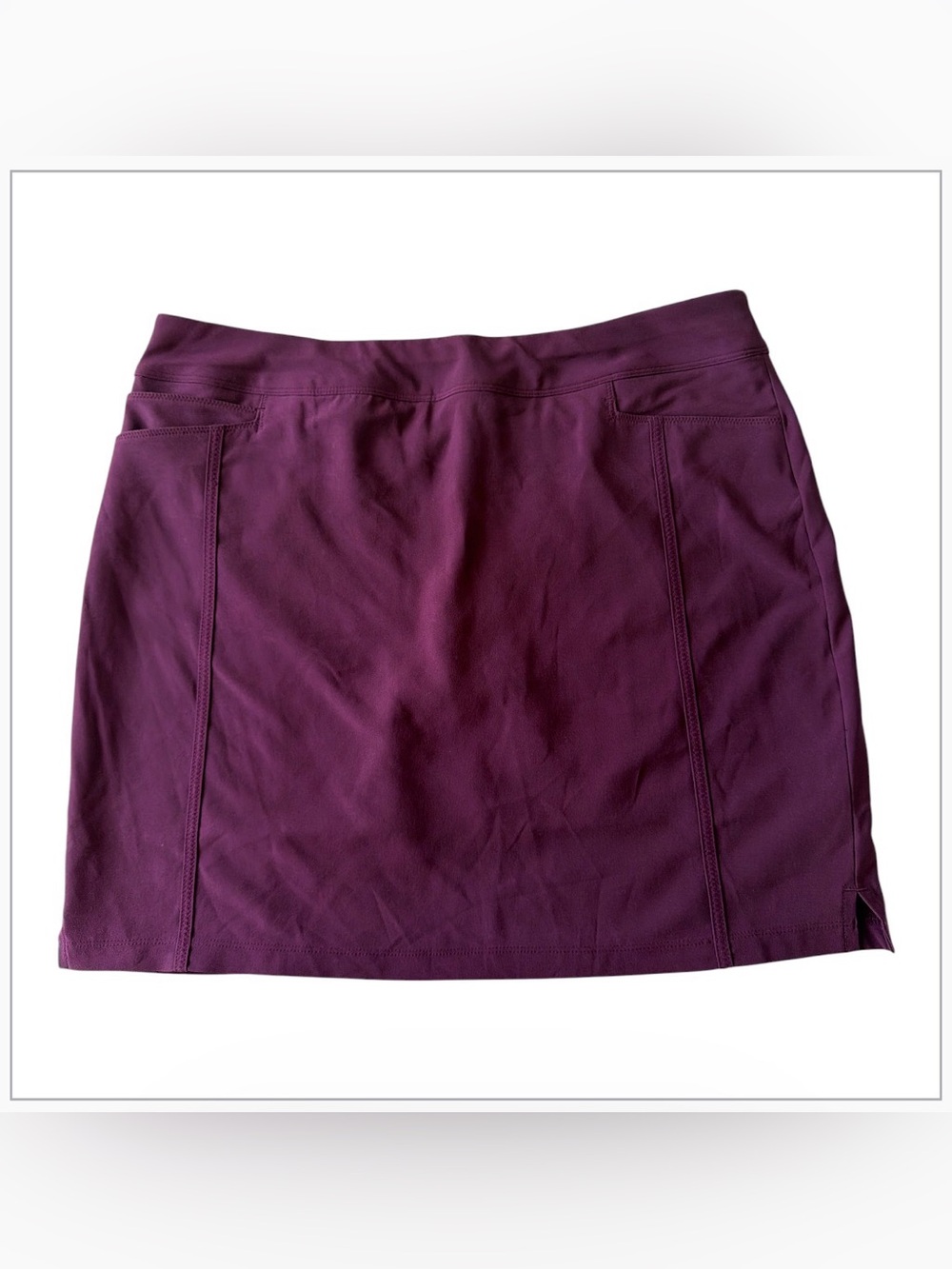 Adidas Ultimate Adistar Purple Golf Skort – Size L – NWT
